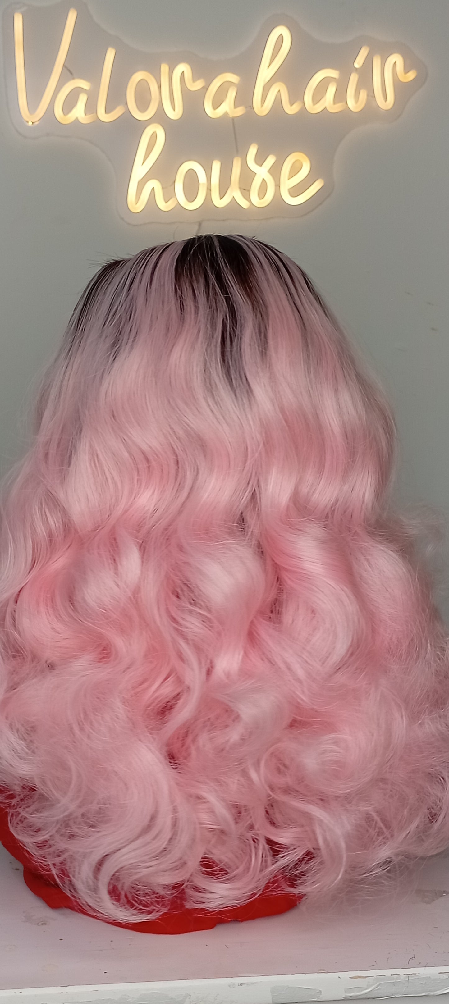 Pink Champagne Waves