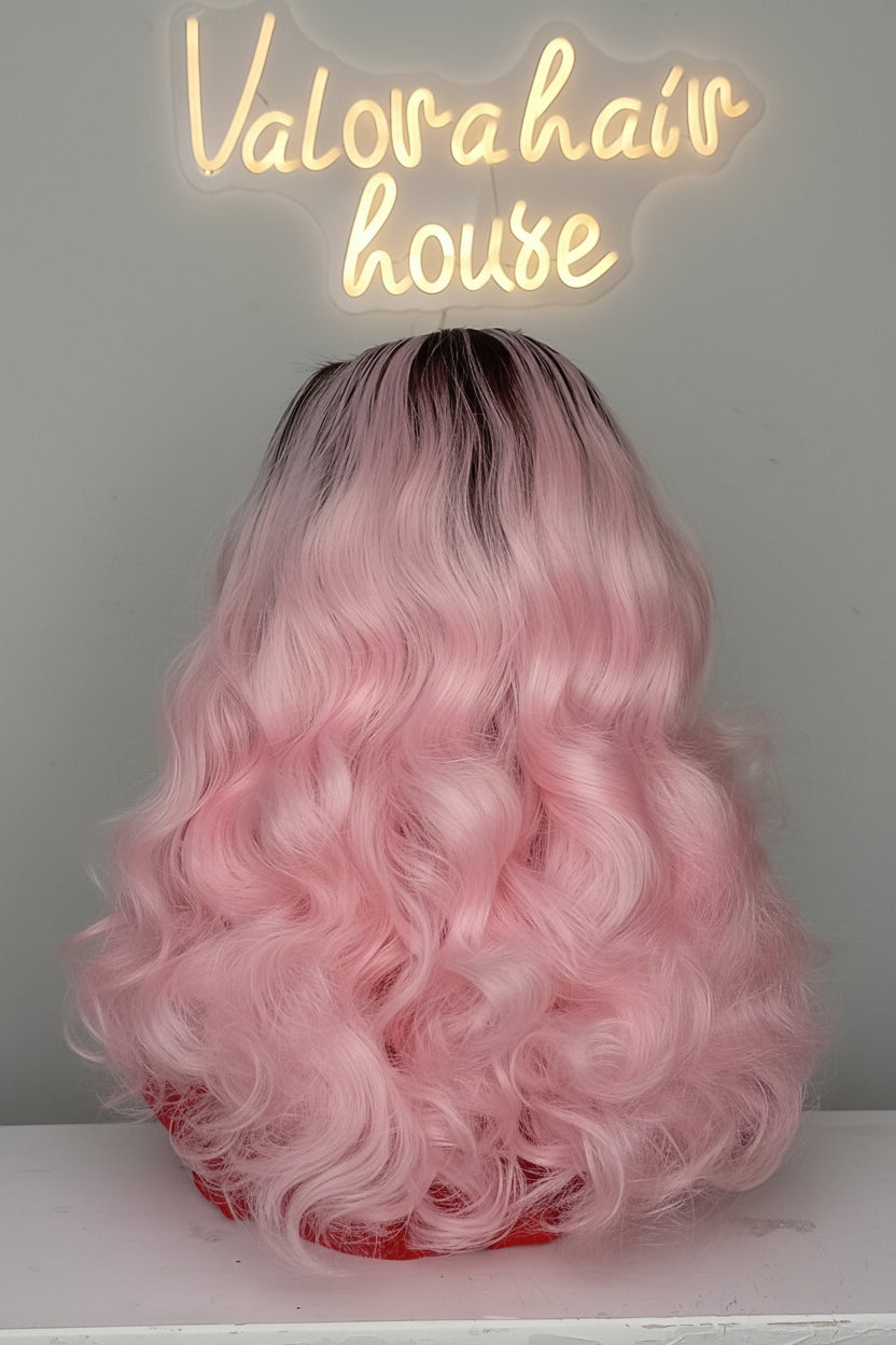 Pink Champagne Waves