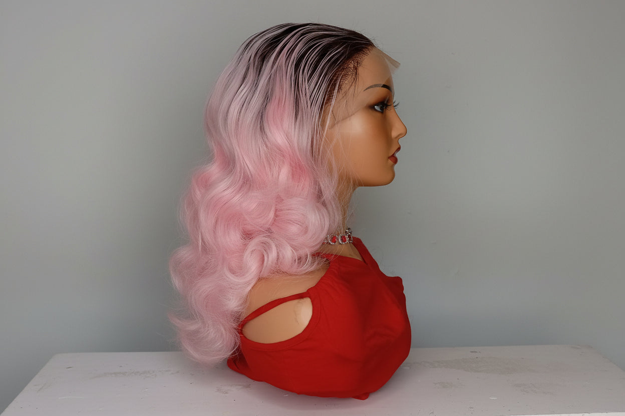 Pink Champagne Waves