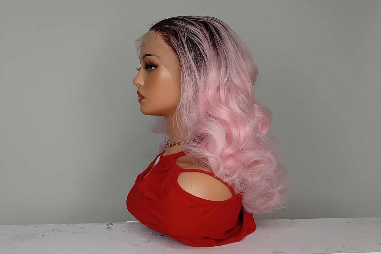 Pink Champagne Waves